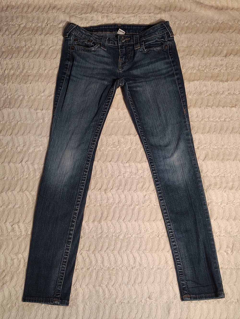Women's Tru Religion Dark Blue Slim Stretch Jeans